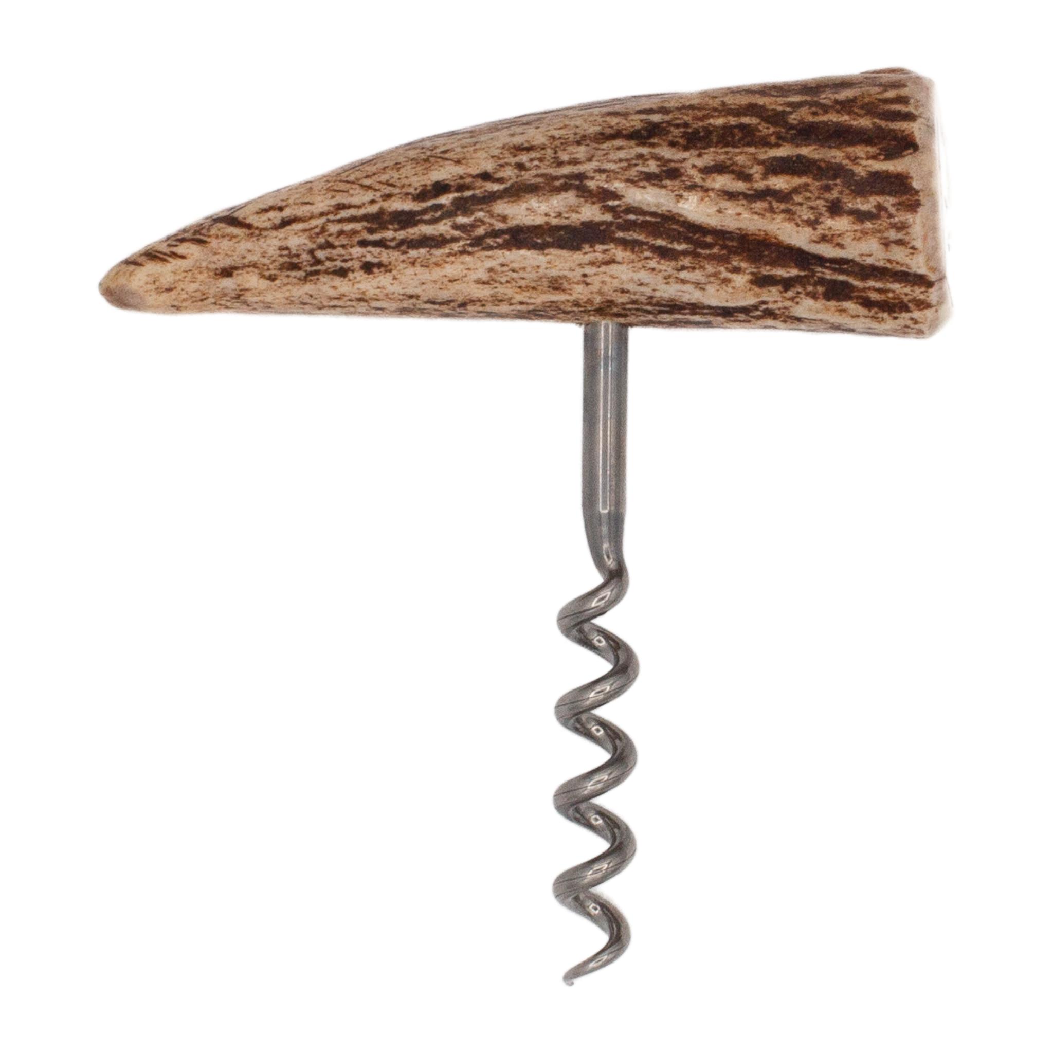 Moose Antler Tine Corkscrew